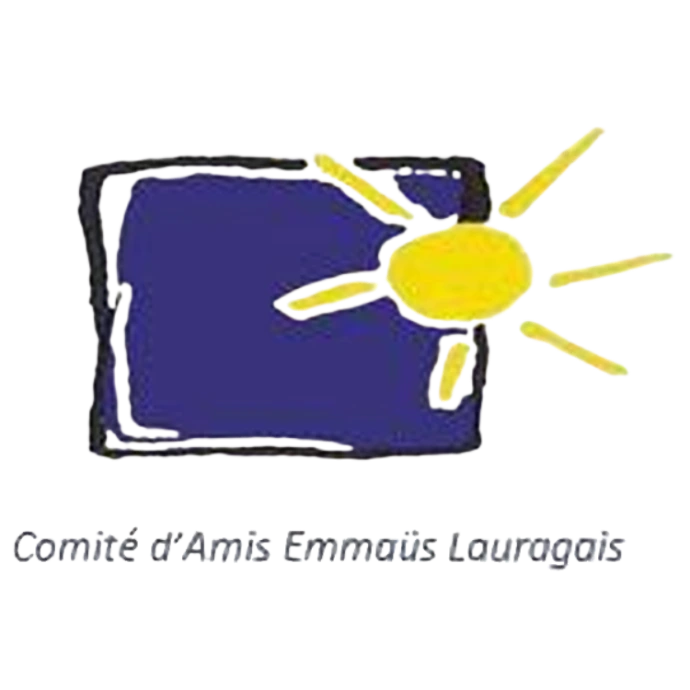 Logo Comité Emmaüs Lauragais – ACI adhérent PAM SIAE 11